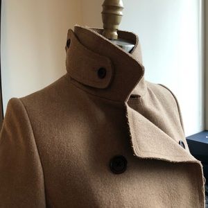 Camel short coat from Jill sanders for Uniqlo